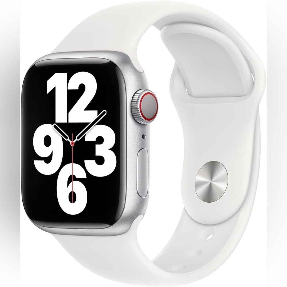 NIB Apple Watch White Sports Band 41mm S/M